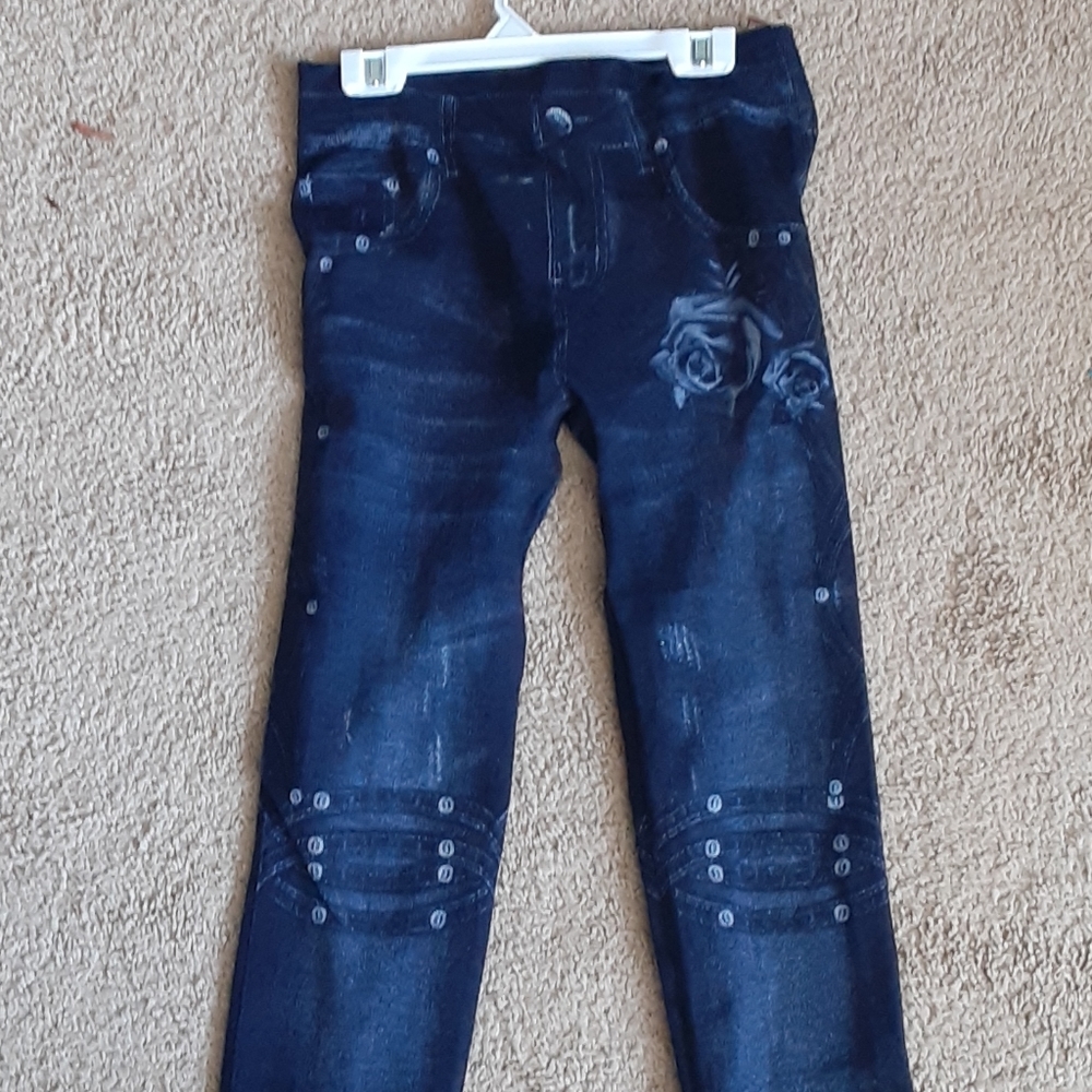 Leggings that look like jeans. NWOT